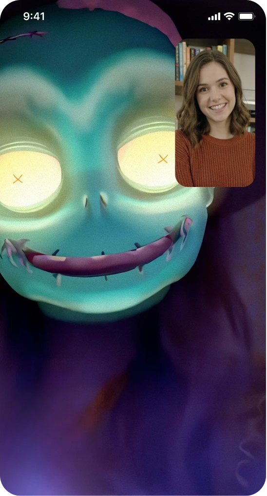 AR video-calling effect (2 of 5)
